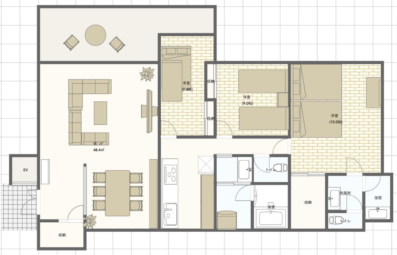 Millers Condo 4F 요미탄 외부 사진